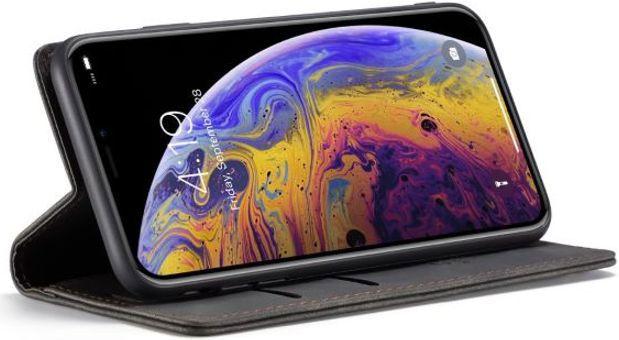 Produktbild Caseme Leder Flip Wallet Case Hülle (Apple iPhone XS Max)