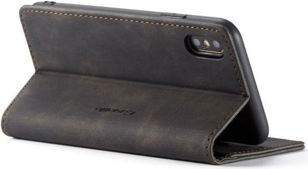 Produktbild Caseme Leder Flip Wallet Case Hülle (Apple iPhone XS Max)