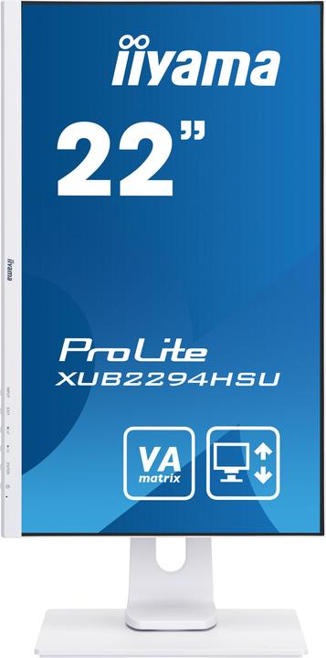 Produktbild iiyama ProLite XUB2294HSU-W1 (1920 x 1080 Pixel, 22")