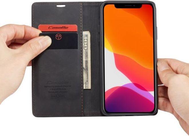 Actual product image Caseme Leather Flip Wallet Case Cover (Apple iPhone 11 Pro Max)