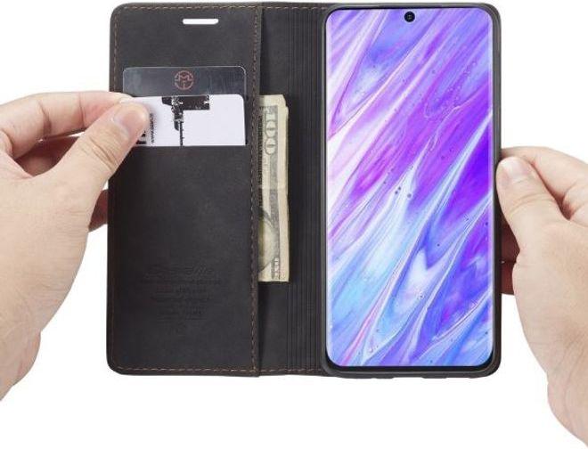 Produktbild Caseme Leder Flip Wallet Case Hülle (Samsung Galaxy S20+)