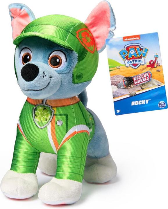 Paw Patrol Rescue Wheels - Basic Plush - Rocy (19cm) (19 cm)