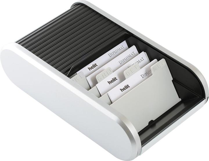 Produktbild Helit Visitenkarten-Box (136 x 240 x 67 mm)