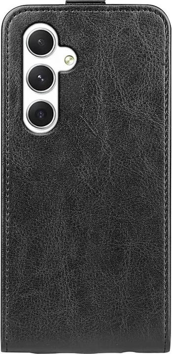 Actual product image Cover-Discount Classic flip case vertical black (Samsung Galaxy S24)