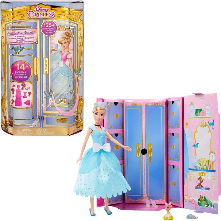 Actual product image Hasbro ROYAL FASHION REVEAL™ Cinderella Doll