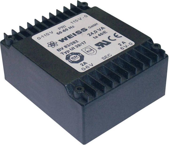 Image du produit Weiss Elektrotechnik Transformateur plat UI 39 24 VA