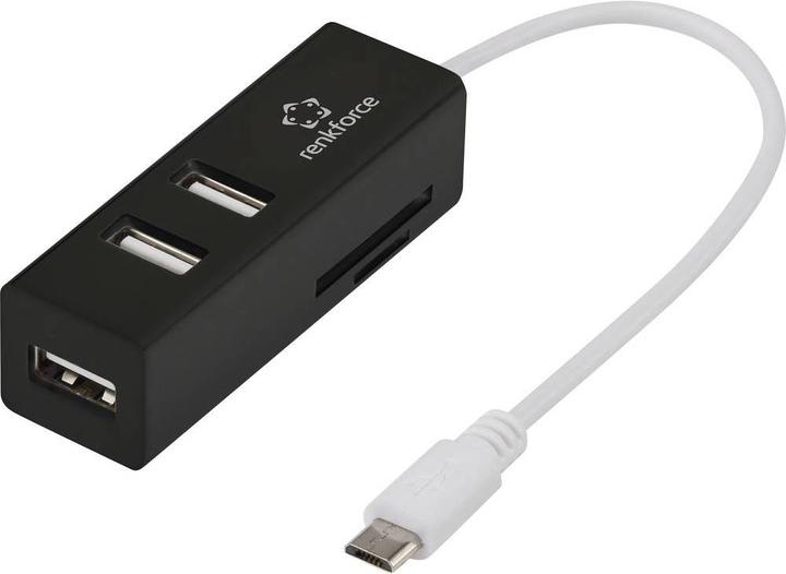 Renkforce RF-4995192 (Micro USB, 3 Ports)