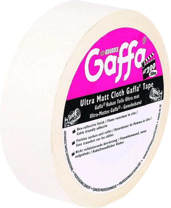 Produktbild Advance Gaffer Tape, weiss, ultramatt, 5 cm x 50 m (50 mm)