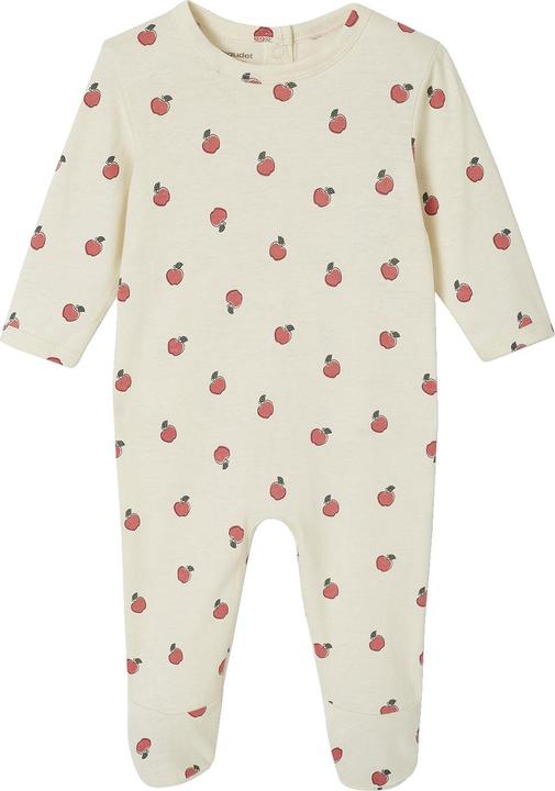 Produktbild Vertbaudet Bio-Kollektion: 2er-Pack Baby Strampler mit Apfelmotiven (92)
