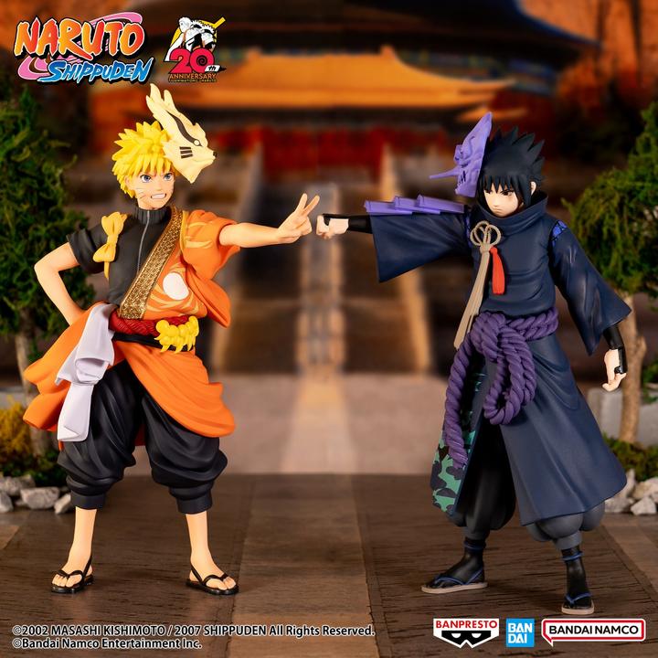 Produktbild Banpresto Naruto - Sasuke Uchiha 20th anniversary Costume