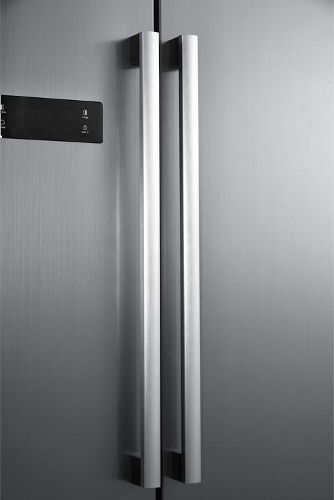 Actual product image Beko GNO4331XPN Side-by-Side Fridge Combination Freestanding E Stainless Steel (472 l)