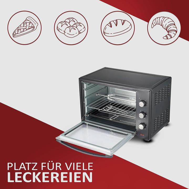 Image du produit Steinborg Minibackofen 60 Liter, Silber