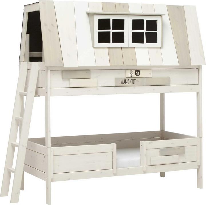 Immagine prodotto Lifetime Kidsrooms Letto avventura Hangout con rete a doghe deluxe sotto (90 x 200 cm)