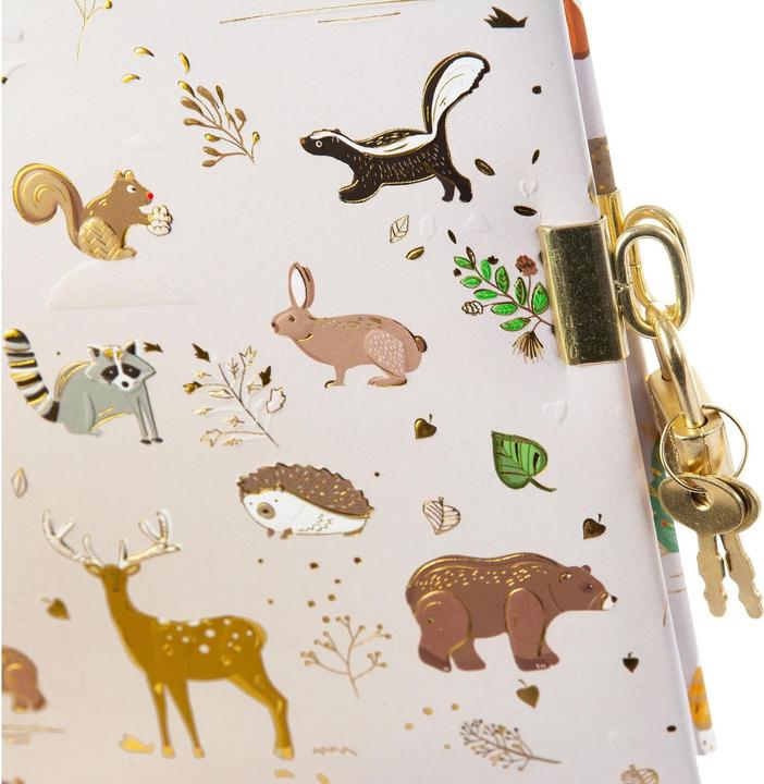 Image du produit Goldbuch Journal avec château Woodland Turnowsky (16,5 x 16,5 cm, Blanc, Couverture rigide)