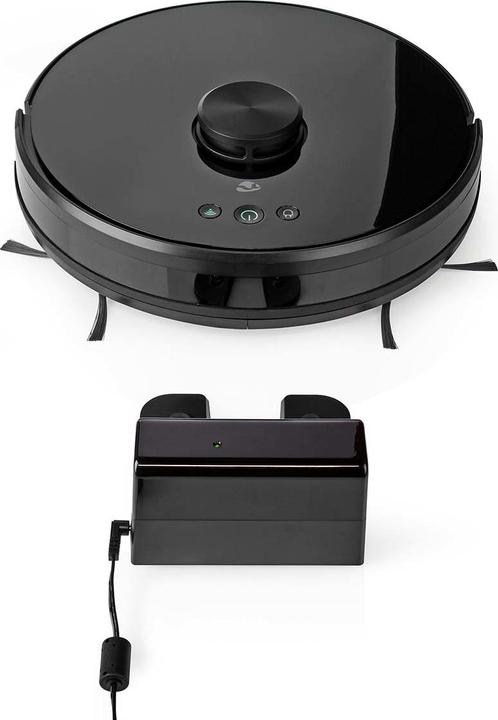 Actual product image Nedis WIFIVCL001CBK- Robotický Vysavač | Laserová navigace | Wi-Fi | Kapacita Sběrné Nádrže: 0.6 l (Vacuum mopping robot)