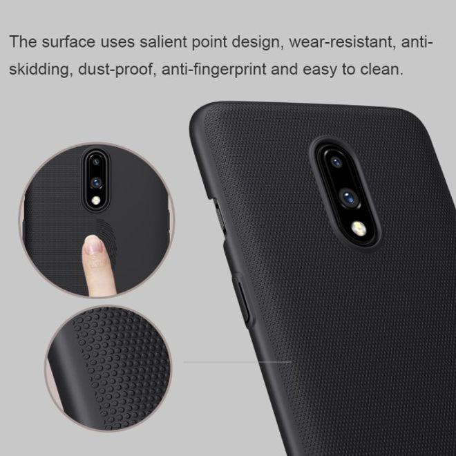 Actual product image Nillkin Super Frosted Shield Series (OnePlus 7)