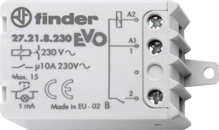 Actual product image Finder Impulse switch flush-mounted 1 pc 27.21.8.230.0000 1 NO contact 230 V/AC 10 A 2300 VA