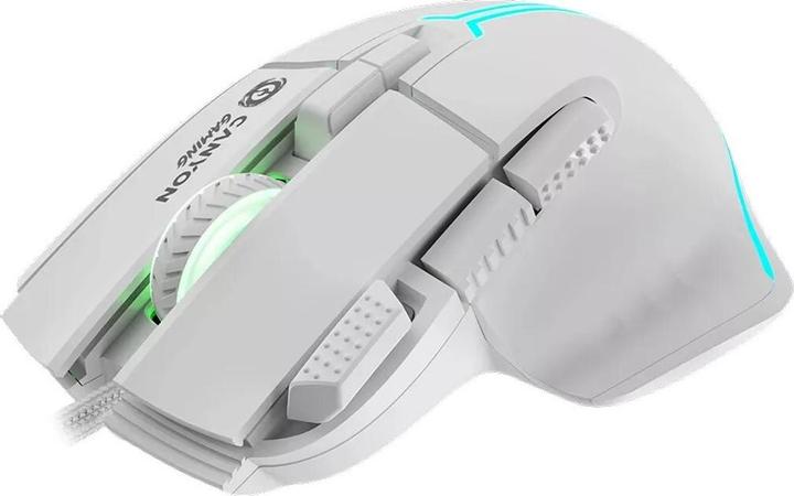 Actual product image Canyon Fortnax GM-636, 9keys Gaming wired mouse,Sunplus up to 20000, Huano 5million switch, RGB (Cable)