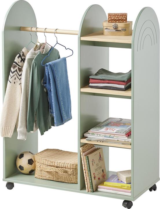 Image du produit Vertbaudet Porte-manteau pour chambre d'enfant avec miroir ARBRE DE PLUIE (80.50 cm)