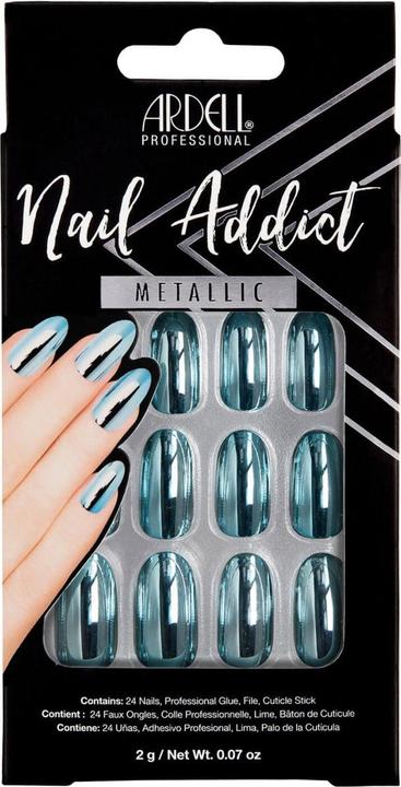 Produktbild Ardell Nail Addict - Nail Addict Blue Metallic (Nagelutensil, Blau, Metallic)