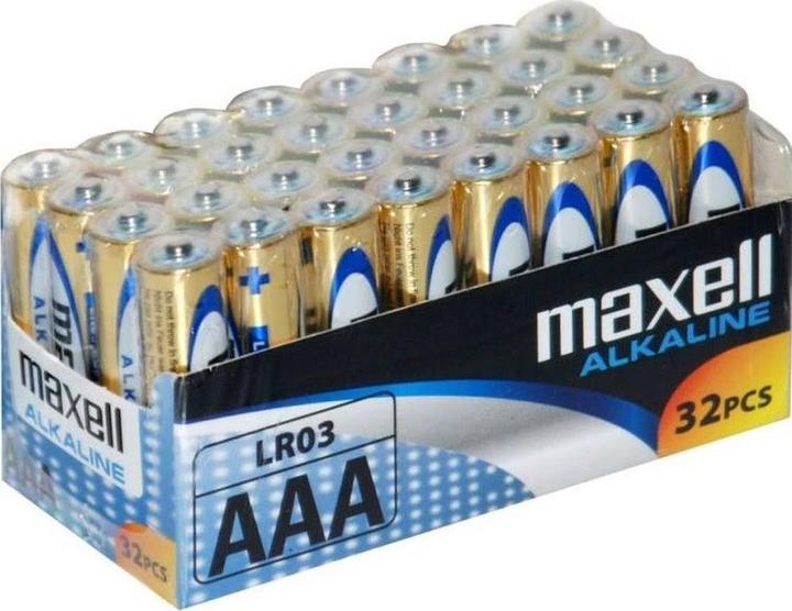 Maxell AAA battery (32 pcs., AAA)