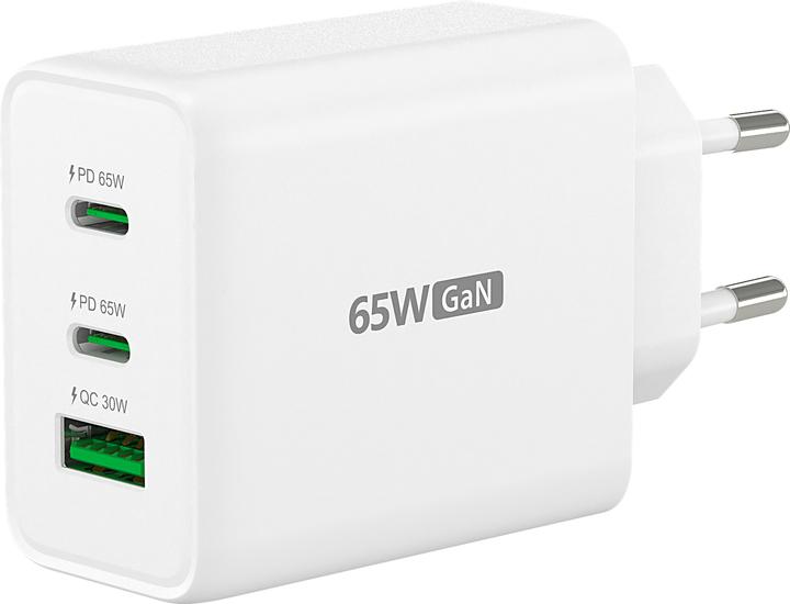 j5Create 65W GAN USB-C 3-PORT CHARGER EU (65 W)