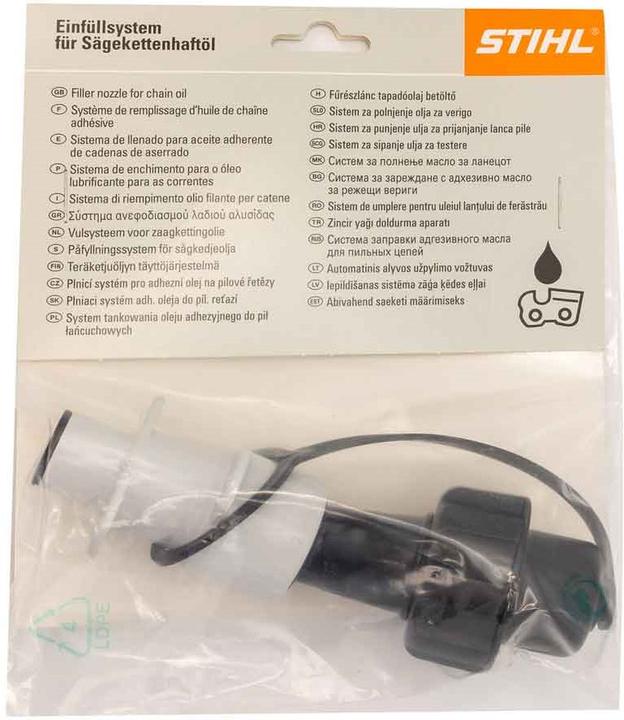 Produktbild Stihl Einfüllsystem für Sägekettenhaftöl (Kettensäge, Gartenmaschinen Ersatzteile)