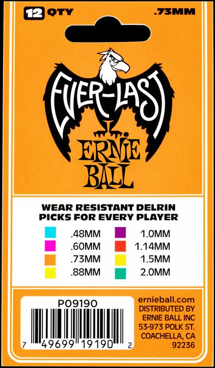 Immagine prodotto Ernie Ball Everlast (12 x, 0.73 mm)