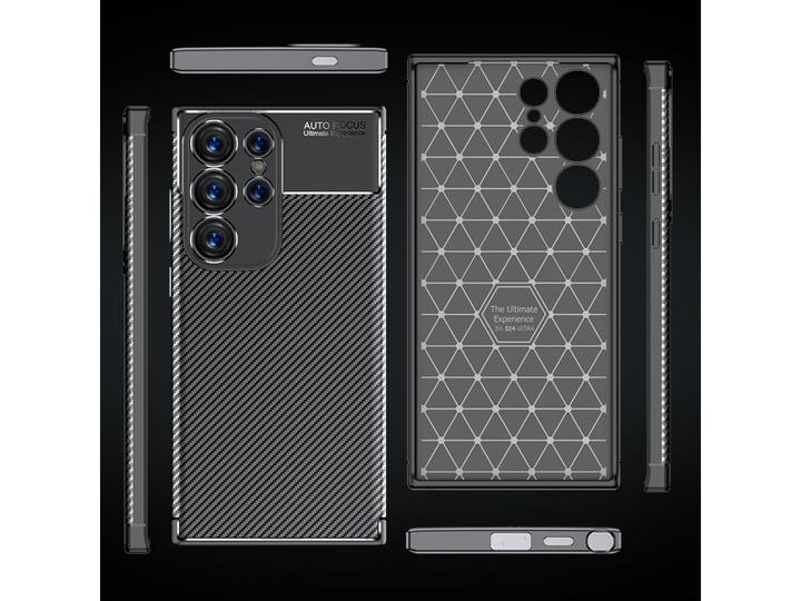 Produktbild Screenguard Carbon Design Case (Samsung Galaxy S24 Ultra)