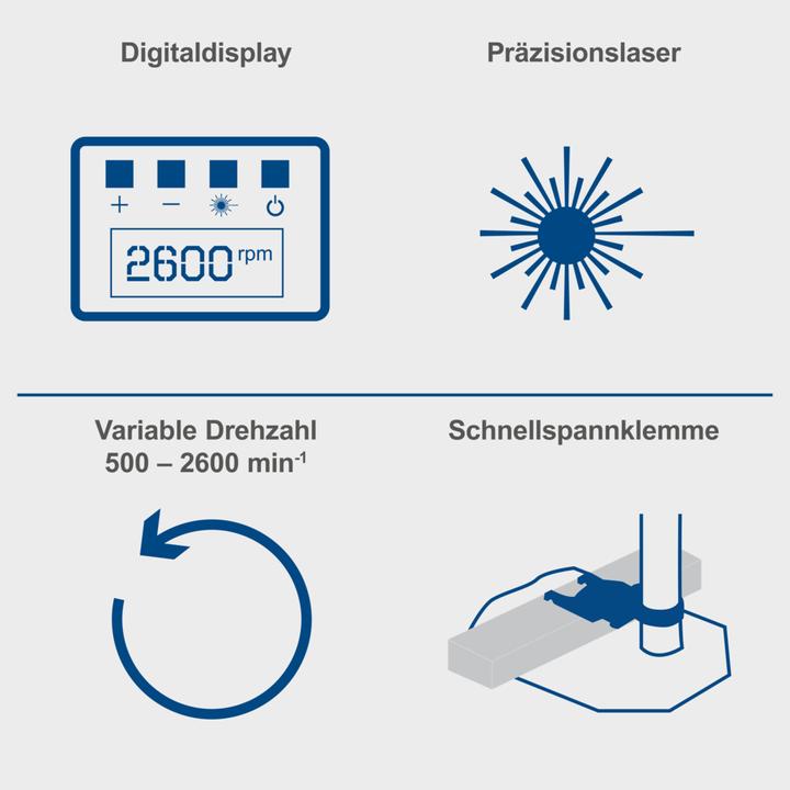 Image du produit Scheppach DP55 Perceuse d'établi 220-240V 50Hz 900W