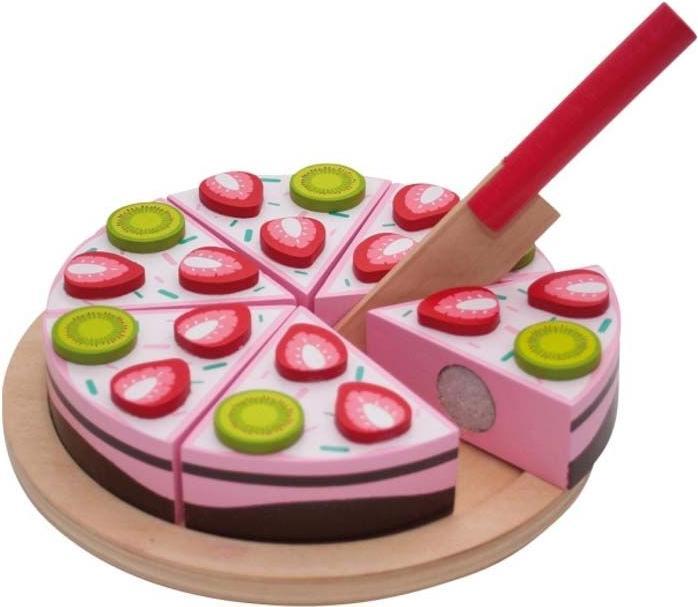 Tanner Strawberry cake for cutting