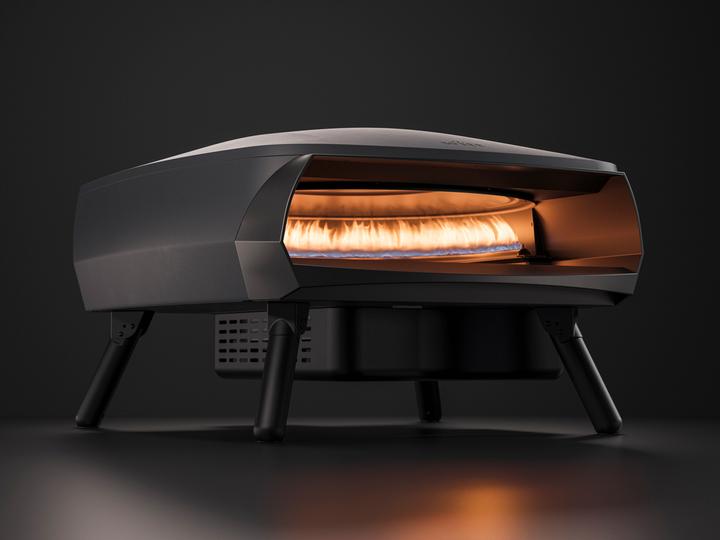 Immagine prodotto Forno a gas per pizza Etna Rotante grigio opaco (Forno per pizza a gas)