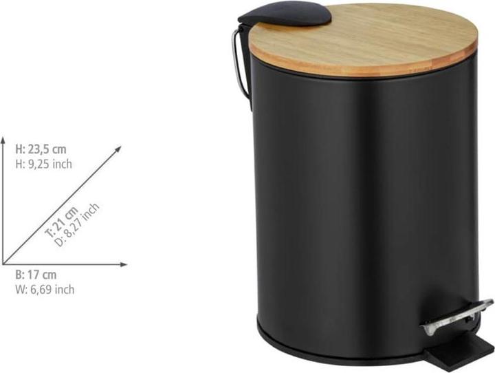 Produktbild Wenko Treteimer Tortona (3 l)