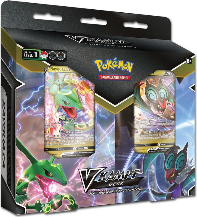 Produktbild Amigo Pokemon V Kampf-Deck Rayquaza vs. Uhafnir (Französisch)
