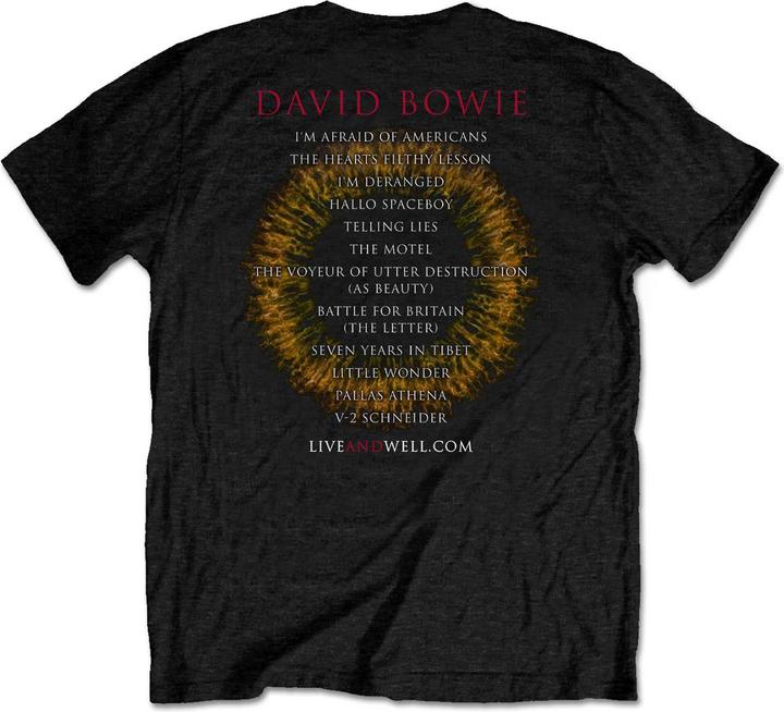 Image du produit David Bowie Tee-shirt LiveAndWell.com (M)