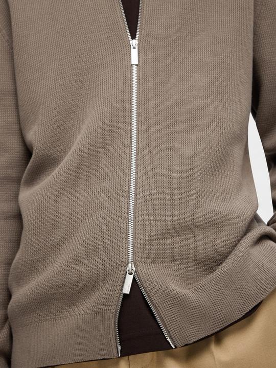 Actual product image Selected Homme Knitted cardigan with zip (S)
