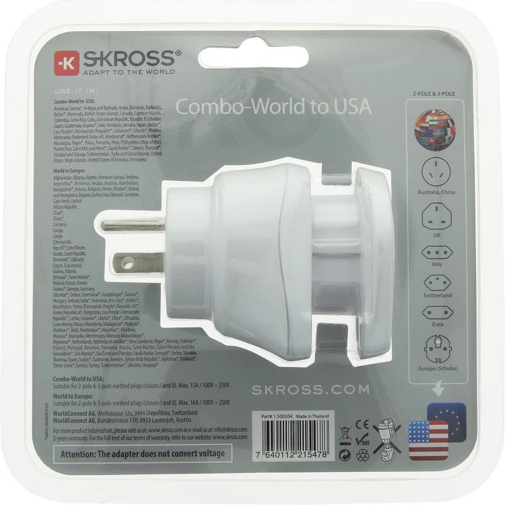 Actual product image Skross World - USA