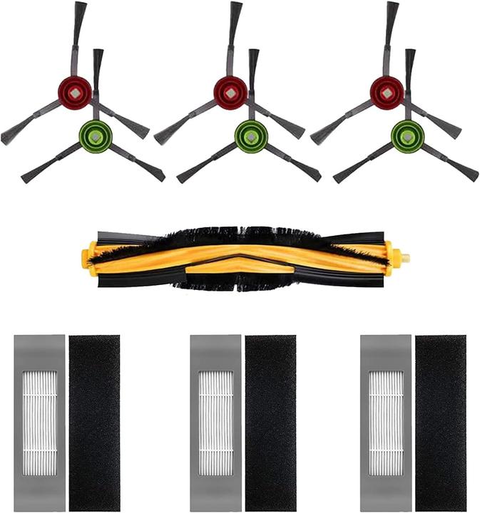 Actual product image Halieve Filterbürsten-Set für DEEBOT OZMO T8/T9 Staubsauger