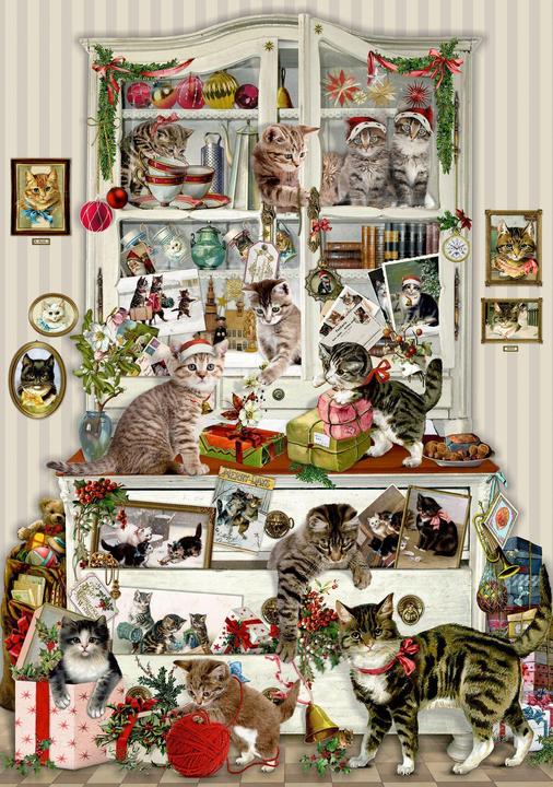 Immagine prodotto Puzzle - La magia del Natale a quattro zampe (1000 pezzi)