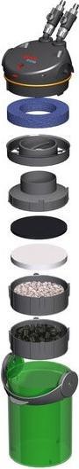 Actual product image Eheim Ecco Pro 2034 to 200l (200 l, External filters, Fresh water, Salt water)