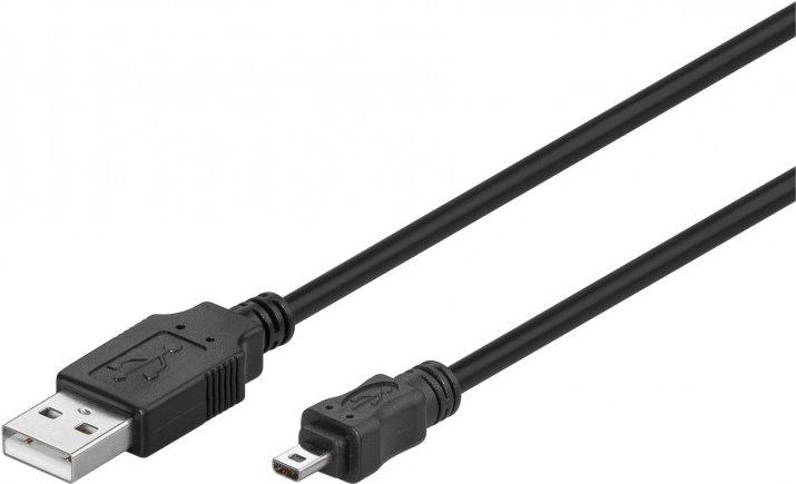 Produktbild Goobay USB 2.0 Hi-Speed Kabel, Schwarz, 1.8 m (1.80 m, USB 2.0)