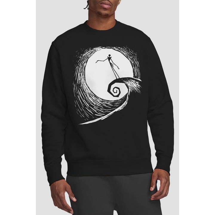 Immagine prodotto The Nightmare Before Christmas Felpa Jack Silhouette Lunare Adulto Unisex (L)