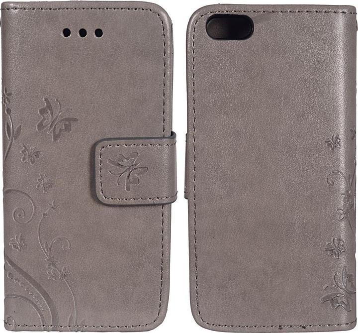 Produktbild König Design Schutz Handy Hülle für Apple iPhone 5 / 5s / SE Case Cover Tasche Wallet Etui (Apple iPhone 5)