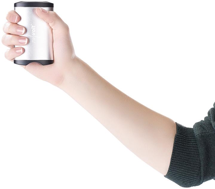 Revolt 2er-Set 2in1-Powerbanks mit Handwärmer