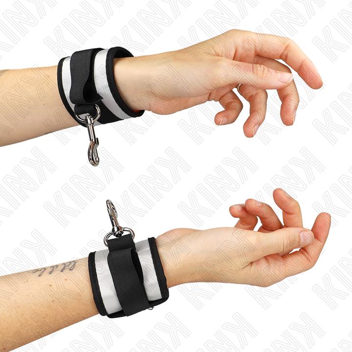 Produktbild Pipedream Kink - Neopren Handgelenkmanschetten Grau 23 X 5 cm