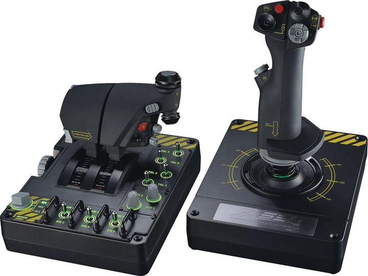 Actual product image Saitek X-55 Rhino H.O.T.A.S. System (PC)