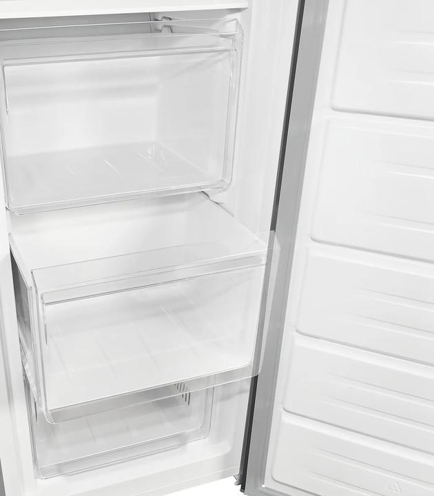 Actual product image Exquisit GS231-NF-H-010D inoxlook, freezer (freestanding) (Stand-alone, 161 l)