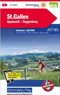 Image du produit Plan vélo St.Gallen-Appenzell-Toggenburg