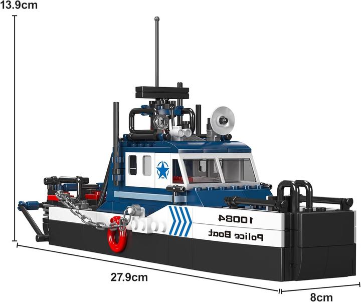 Image du produit Mould King Bateau de police