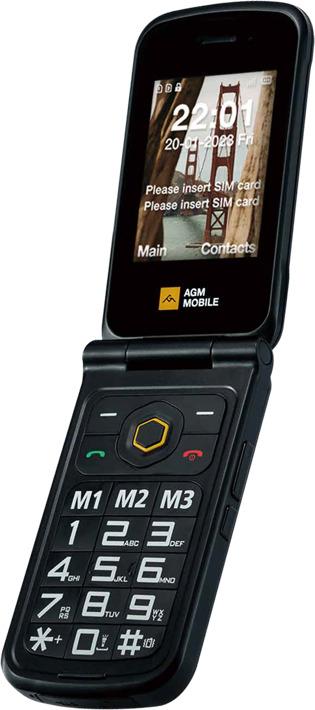 Immagine prodotto AGM M8 128MB 4G NERO (2.80", 0.08 Mpx, 4G)